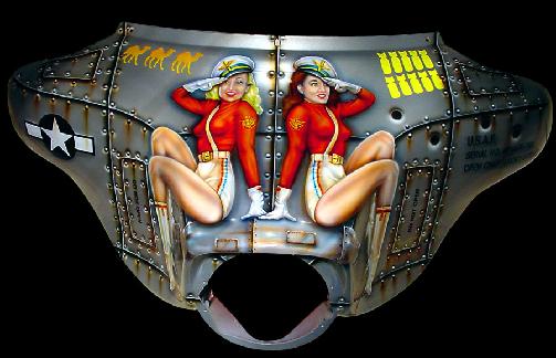 wwii bomber art